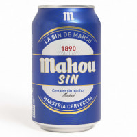 Cerveza Mahou Sin Alcohol Lata 0° 330cc