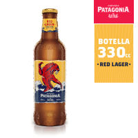 Cerveza Patagonia Red Lager Botella 5° 330cc