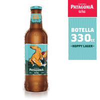 Cerveza Patagonia Hoppy Lager Botella 4.8° 330cc