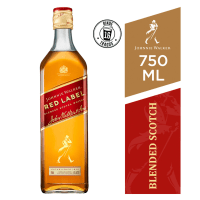 Whisky Johnnie Walker Red Label Botella 40° 750cc