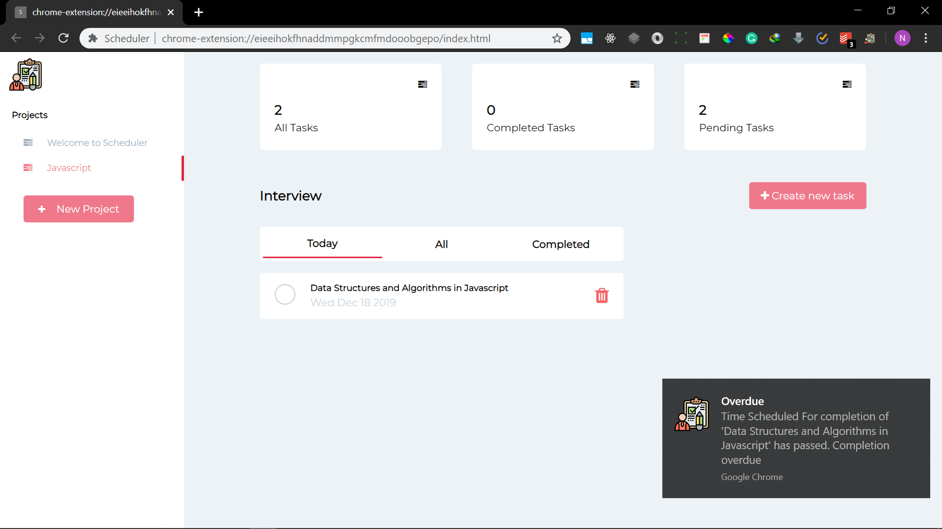 GitHub - Somtozech/scheduler: Organize all you day to day activity ...