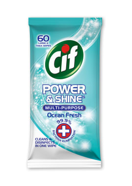 CIF Paños Multiusos Antibacterial Ocean Fresh