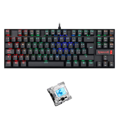 K552RGB KUMARA black BLUE SWITCH, Español