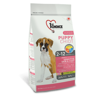 1st Choice - Perro Puppy 2.72 kgs (cordero y arroz integral)