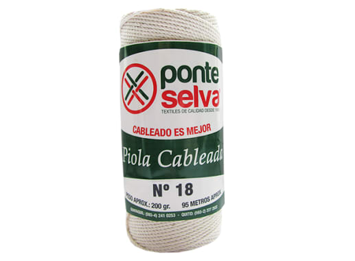 PS-5009 - # PIOLA #18 200 GR PONTESELVA