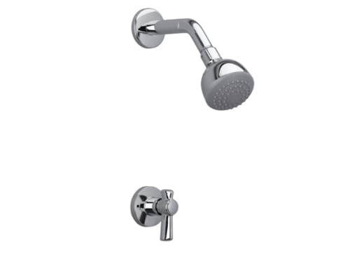 E479.120/27LCR - LLAVE DE CAMPANOLA CON DUCHA FIORI LEVER CR   FV