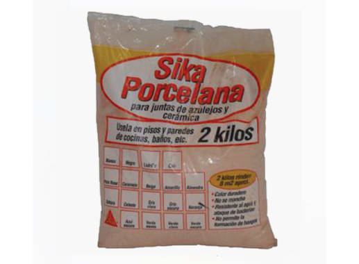 128500 - SIKACERAM-610 PORCELANA BEIGE 2KG  SIKA