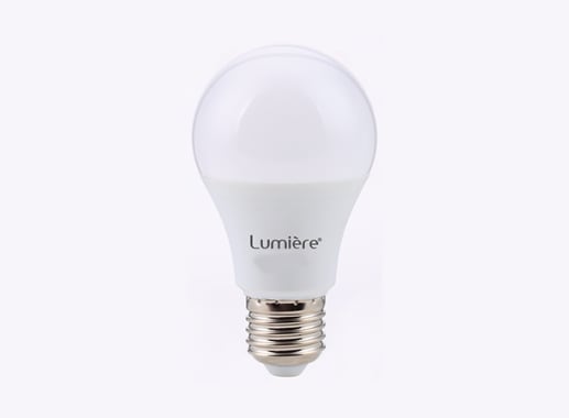 SLA-A60-9 - FOCO LED 9W A60 6500K E27 100-240V  LUMIERE