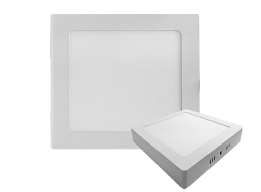 SLPA5-12 - PANEL ODB LED 12W SOBREPUESTO CUADRADO 6500K 100-240V LUMIERE