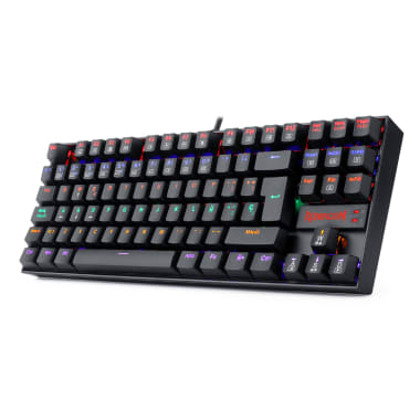 Teclado Redragon KUMARA Rainbow, Spanish K552-KR-SP BLACK