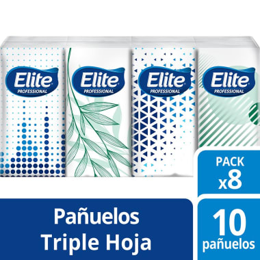 Elite Facial Professional Pocket  Pack 36 x 8 x 10 hojas