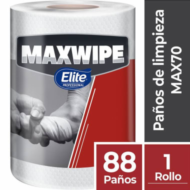Maxwipe MAX Paños de Limpieza 70 Blanco 