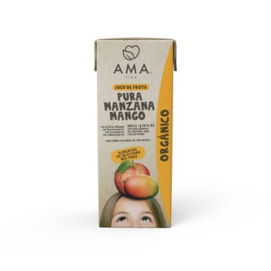 AMA Time JUGO MANZANA MANGO 200 CC TETRA 