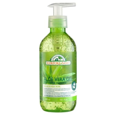 CS Gel Aloe Vera Organico 300ml. Protege e hidrata la piel post exposición al sol.