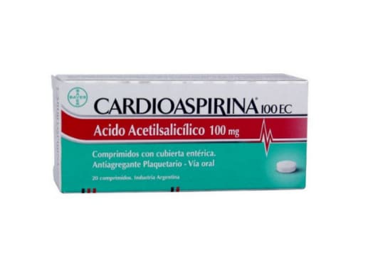 CARDIOASPIRINA 100MG COMPRIMIDO X 20