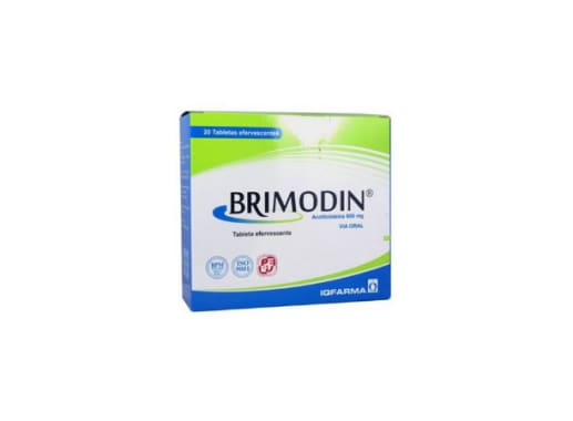 BRIMODIN 600MG CAJA X 20 TABLETAS