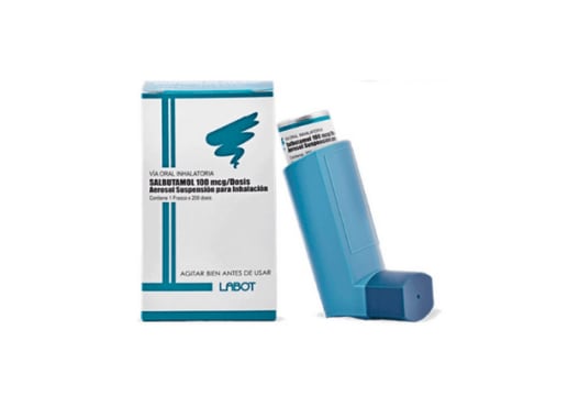 SALBUTAMOL 100MCG/DOSIS SUSPENSION INHALACION X 200DOSIS