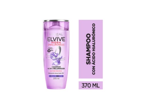 ELVIVE SHAMPOO HIDRATA HIALURONICO X 370 ML