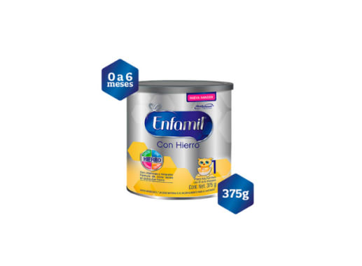 ENFAMIL 1 CON HIERRO X 375GR.