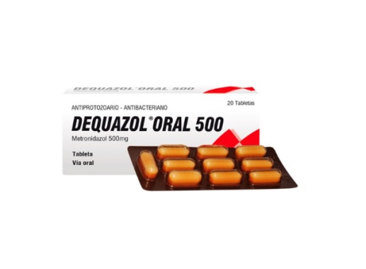 DEQUAZOL ORAL 500MG TABLETA X 20 (CONSERVACION)