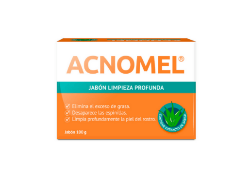 ACNOMEL JABON LIMPIEZA PROFUNDA X 100 GR