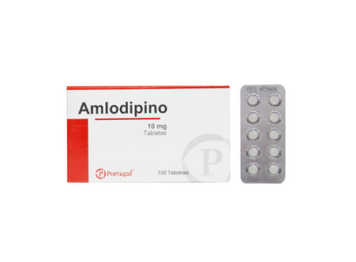 AMLODIPINO 10MG TABLETA X 100