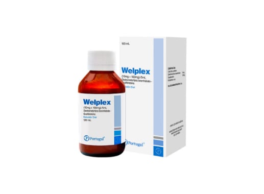 WELPLEX 10MG/100MG/5ML SOLUCIÓNX 120ML