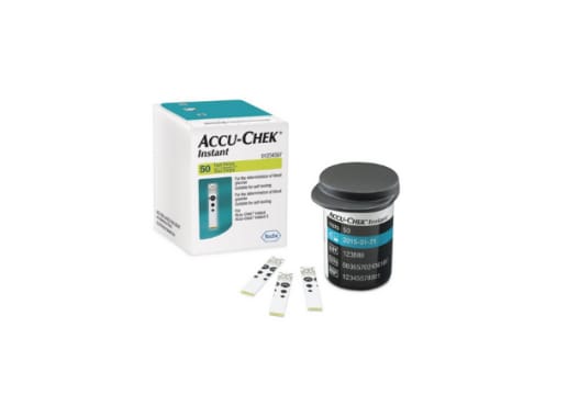 ACCU CHECK INSTANT TIRAS REACTIVAS X 50