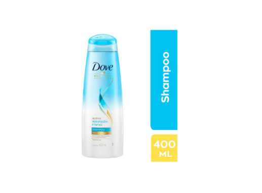 DOVE SHAMPOO HIDRATACION INTENSA  X 400 ML