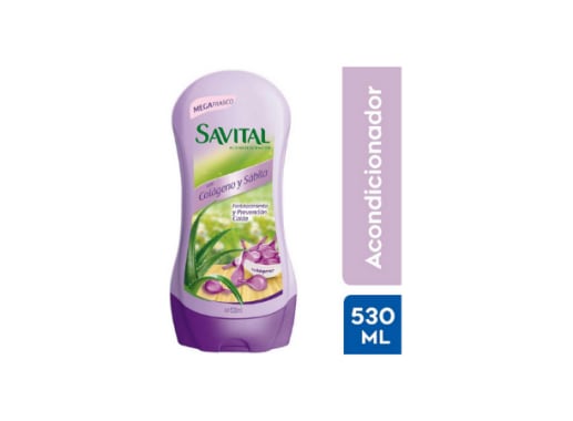 SAVITAL ACONDICIONADOR COLAGENO Y SABILA X 530ML