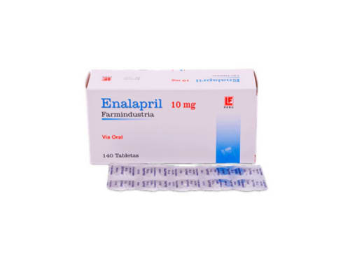 ENALAPRIL 10MG TABLETA X 140