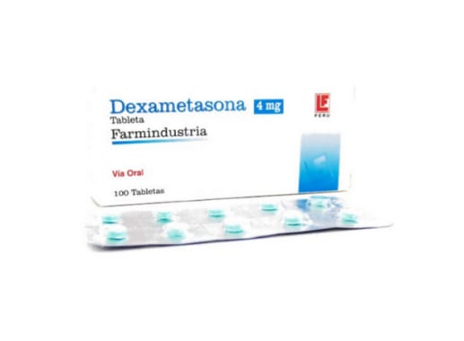 DEXAMETASONA 4 MG X 100 TABLETAS (CONSERVACIÒN)