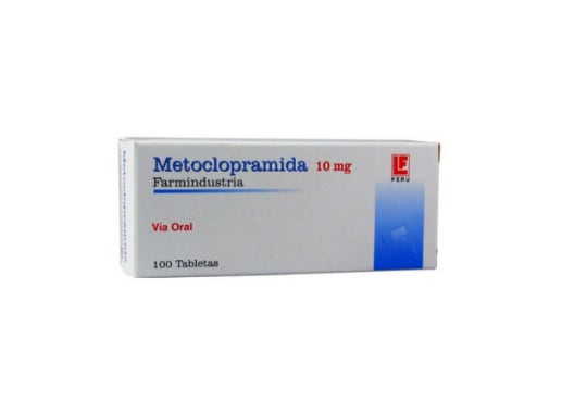 METOCLOPRAMIDA 10MG TABLETAX 100