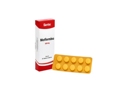 METFORMINA 850MG TABLETA RECUBIERTA X 30