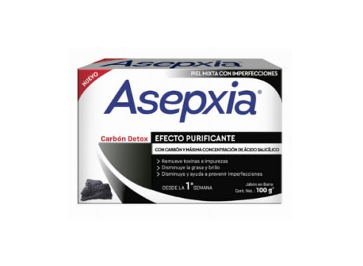 ASEPXIA JABON CARBON X 100 GR