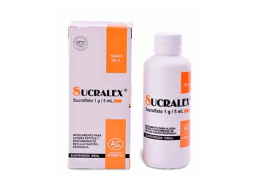 SUCRALEX 1G/5ML SUSPENSIÓN X 200ML