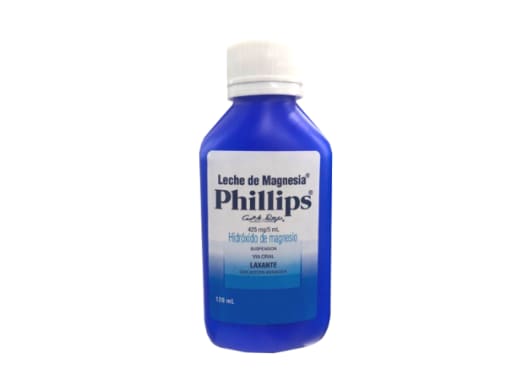 LECHE DE MAGNESIA PHILLIPS CLASICA X120ML.