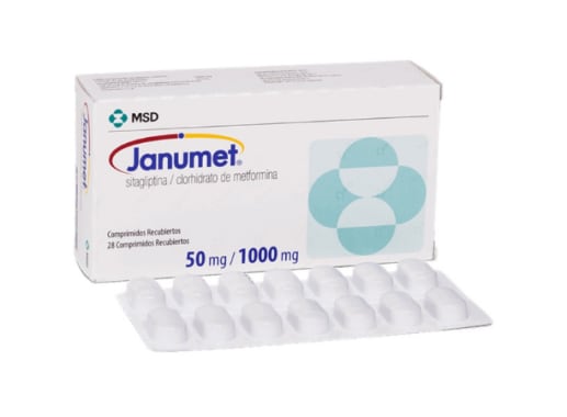 JANUMET 50MG/1000MG X 28 COMPRIM.