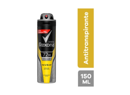 REXONA DESODORANTE HOMBRE SPRAY V8 X 150ML (90GR)