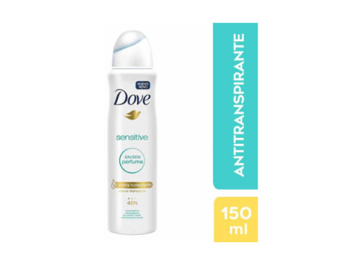 DOVE DESODORANTE SPRAY SENSITIVE S/PERFUME X 89GR