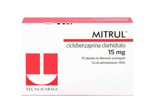 MITRUL 15MG CAPSULA LP X 10