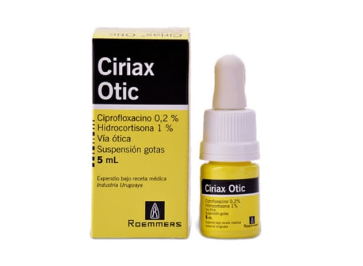 CIRIAX OTIC 0.2%+1% GOTA OTICA X 5ML
