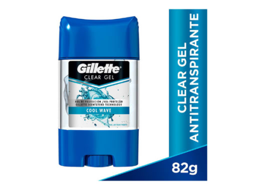 GILLETTE DESODORANTE GEL COOL WAVE  X 82 GR