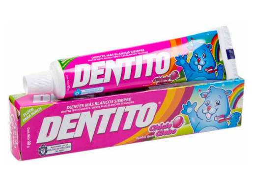 DENTITO PASTA DENTAL CHICLE GLOBO x 90G