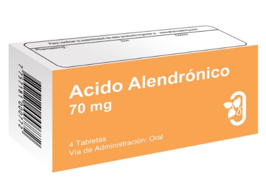 ACIDO ALENDRONICO 70MG TABLETA X 4