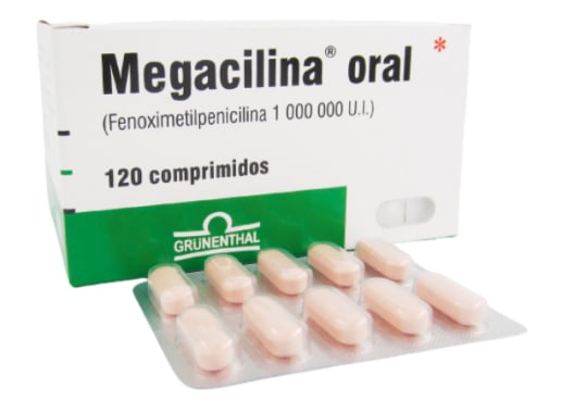 MEGACILINA ORAL (NAC) COMPRIMIDO X 120 