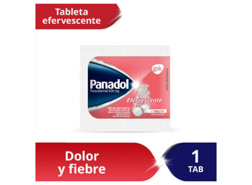 PANADOL 500MG TABLETA EFERVESCENTE  X 24 