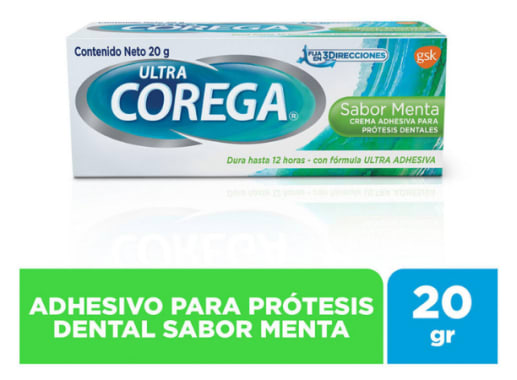 COREGA ULTRA MENTA CREMA ADHESIVA X 20G