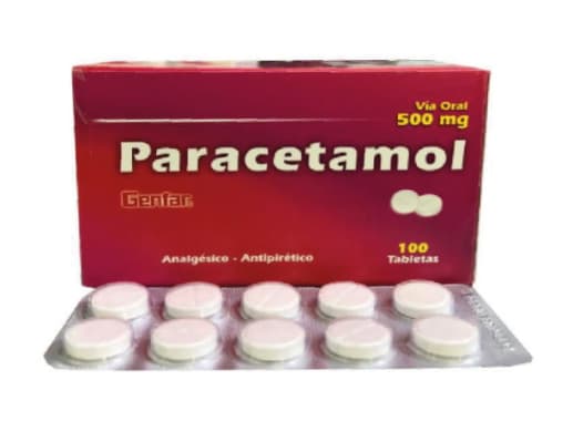 PARACETAMOL 500 MG TABLETA X 100 