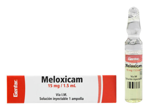 MELOXICAM 15 MG/1.5 ML SOLUCIÓN INYECTABLE 